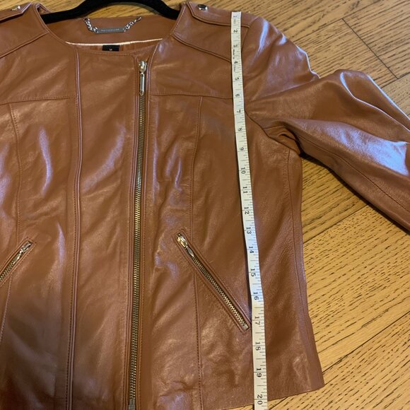WHBM: Moto Leather Jacket - Picture 12 of 12